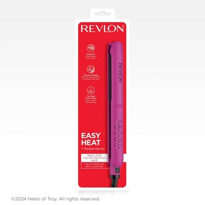Revlon Easy Heat Precision Hair Flat Iron 1" - Imperfect Box by This is Beauty US