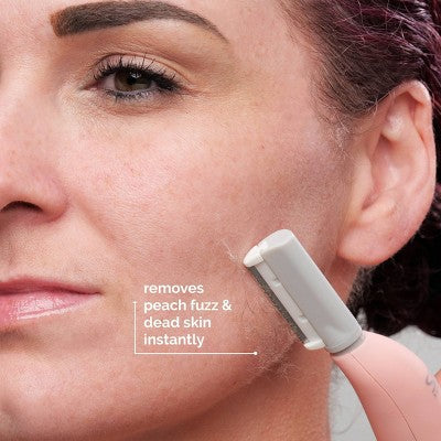 Spa Sciences SIMA Deluxe Sonic Dermaplaning Tool for Exfoliation &amp; Peach Fuzz Removal - Imperfect Box by This is Beauty US