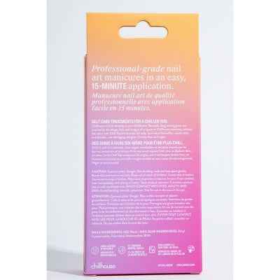 Chillhouse Chill Tips Press-On Fake Nails Sunset Sorbet 24ct - New