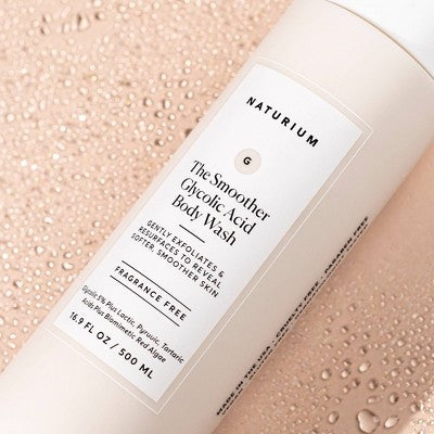 Naturium The Smoother Glycolic Acid Exfoliating Body Wash 16.9 fl oz - Imperfect Container by This is Beauty US