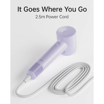 Laifen SE Lite Hair Dryer Purple 1400 Watts - Imperfect Box by This is Beauty US