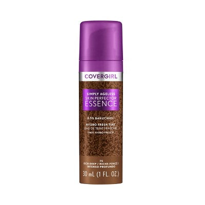 COVERGIRL Simply Ageless Skin Perfector Essence Foundation 75 Rich Deep 1 fl oz - New by This is Beauty US