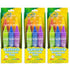 Crayola Body Wash Bath Pens Unscented 3pk/6 fl oz - New