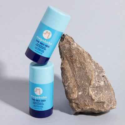 Megababe The Geo Deo Multi-Mineral Daily Solid Deodorant 2.6oz - New