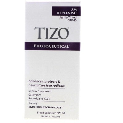 TIZO Photoceutical AM Replenish Lightly Tinted 1.75 oz - Imperfect Box by This is Beauty US