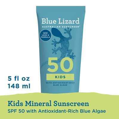 Blue Lizard Kids Mineral-Based Sunscreen Lotion SPF 50 5 fl oz - Imperfect Container