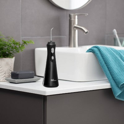 Waterpik Cordless Plus Rechargeable Water Flosser WP-462 Black - Imperfect Box by This is Beauty US