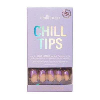 Chillhouse Chill Tips Press-On Fake Nails AI Supernova 24ct - Imperfect Box by This is Beauty US