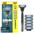 Gillette Mach3 Value Pack Razor Handle + 6 Blade Refills - Imperfect Box by This is Beauty US