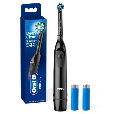 Oral-B ProClean Battery Electric Toothbrush Deep Clean Black - Imperfect Box by This is Beauty US