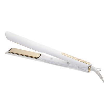 Kristin Ess Titanium Flat Iron Hair Straightener and Curler Dual Voltage 1.25" - Imperfect Box by This is Beauty US