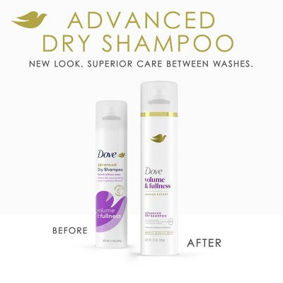 Dove Beauty Refresh + Care Volume &amp; Fullness Dry Shampoo 7.3oz - Imperfect Container by This is Beauty US