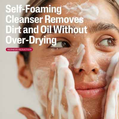 Cetaphil Foaming Face Wash Facial Cleanser for Redness Prone Skin 8 fl oz - New