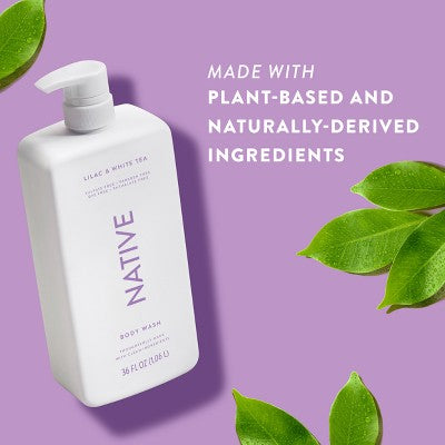 Native Body Wash Lilac &amp; White Tea 36 fl oz - Imperfect Container by This is Beauty US