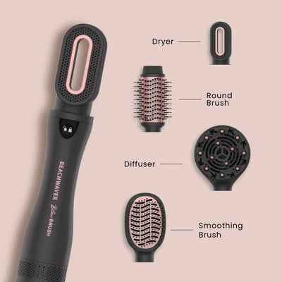 BEACHWAVER Co. Blowout Brush Midnight Rose - Imperfect Box