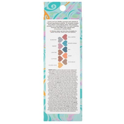 Pacifica Malibu Eye Shadows Palette 0.2oz - New by This is Beauty US