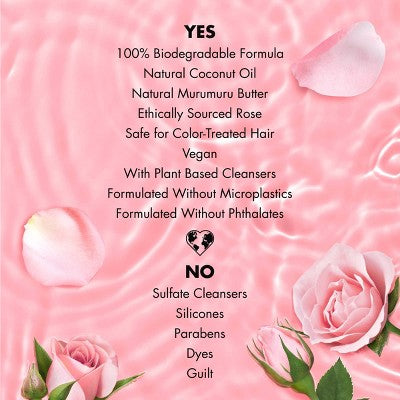 Love Beauty and Planet Murumuru Butter &amp; Rose Shampoo For Color Treated Hair 13.5 fl oz - New by This is Beauty US