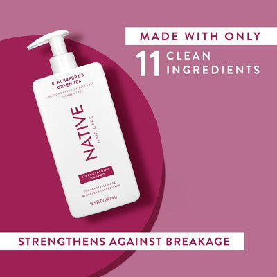 Native Blackberry &amp; Green Tea Strengthening Hair Shampoo 16.5 fl oz - New by This is Beauty US