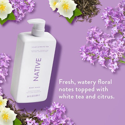 Native Body Wash Lilac &amp; White Tea 36 fl oz - Imperfect Container by This is Beauty US