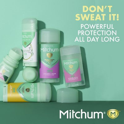 Mitchum Triple Odor Defense Gel Deodorant Shower Fresh 3.4oz/2pk - New by This is Beauty US