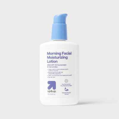 Morning Facial Moisturizing Lotion with Sunscreen SPF 30 3 fl oz up&amp;up - Missing Box