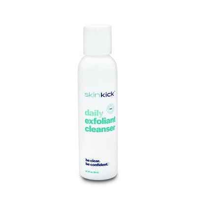 SkinKick Daily Exfoliant Cleanser Fresh Scented 3oz - New