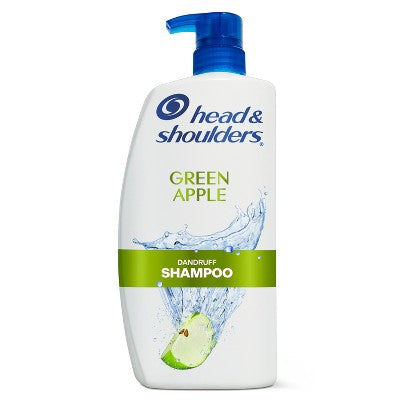 Head &amp; Shoulders Dandruff Shampoo, Anti-Dandruff Treatment, Green Apple for Daily Use, Paraben-Free 28.2 fl oz - Imperfect Container by This is Beauty US