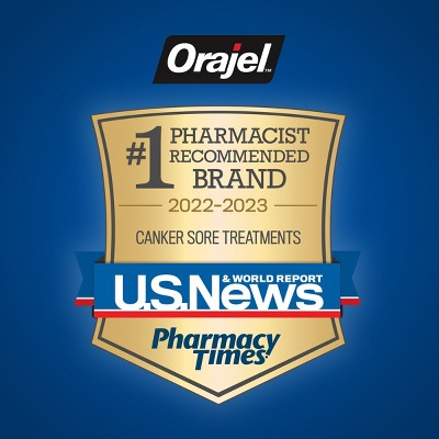 Orajel 3x Medicated Mouth Sores Gel 0.42oz - New by This is Beauty US