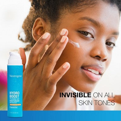 Neutrogena Hydro Boost Hyaluronic Acid Facial Moisturizer to Hydrate &amp; Soothe Dry Skin SPF 50 1.7 fl oz - Imperfect Box