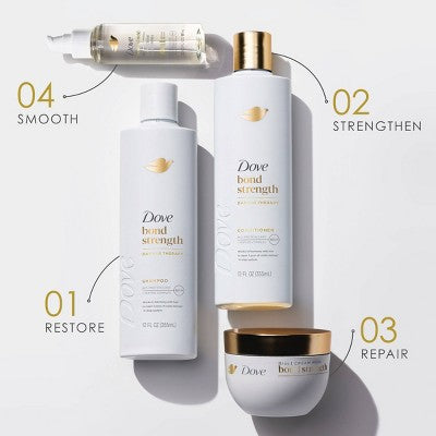 Dove Beauty Bond Shield Leave-In Silk Hair Serum 3.3oz - New by This is Beauty US