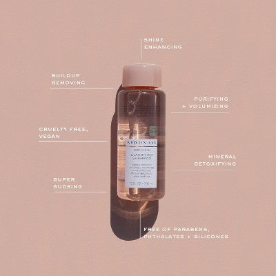 Kristin Ess Deep Clean Clarifying Shampoo for Build Up, Dirt + Oil, Cleanse + Detox Oily Hair 10 fl oz - Imperfect Container by This is Beauty US
