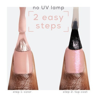 essie gel by essie Evergreen Fantasy Longwear Duo Gift Set Vegan Nail Polish Set 2pc - Imperfect Box by This is Beauty US