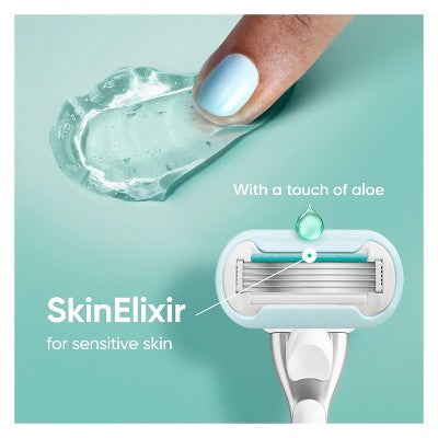 Venus Deluxe Smooth Sensitive Women &amp; Razor Blade Refills 4ct - Missing Box by This is Beauty US