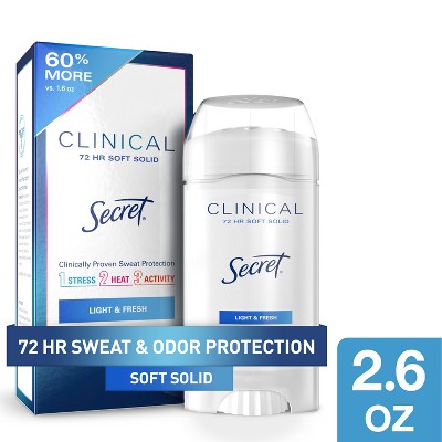 Secret Clinical Strength Solid Antiperspirant &amp; Deodorant 2.6oz - Missing Box