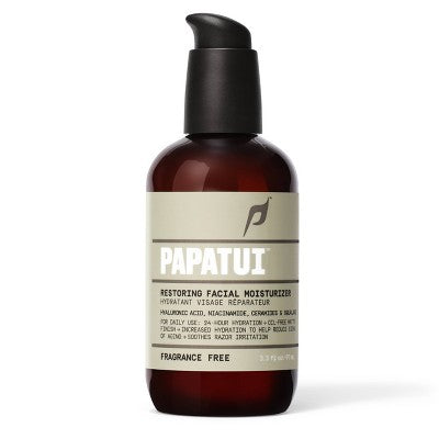 Papatui Restoring Men Facial Moisturizer Unscented 3.3 fl oz - Imperfect Container by This is Beauty US