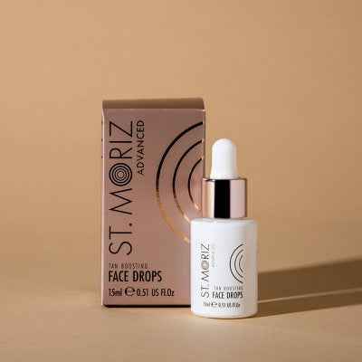 St. Moriz Facial Tan Boosting Serum Tanning Drops 0.51 fl oz - New
