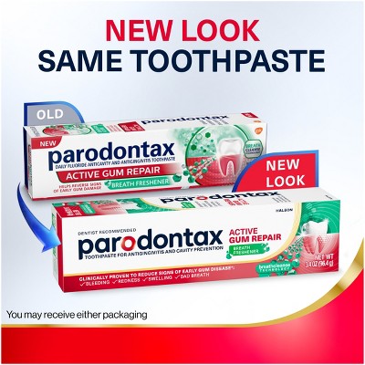 Parodontax Active Gum Repair Toothpaste Breath Freshener 3.4oz/3pk - New by This is Beauty US