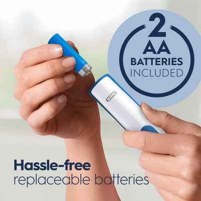 Oral-B ProClean Battery Electric Toothbrush Whitening Clean White - New