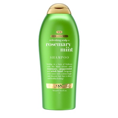 OGX Rosemary Mint Extra Strength Hair Shampoo 25.4 fl oz - Imperfect Container by This is Beauty US