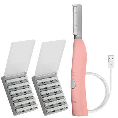 Spa Sciences SIMA Deluxe Sonic Dermaplaning Tool for Exfoliation &amp; Peach Fuzz Removal - Imperfect Box by This is Beauty US