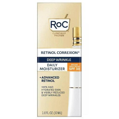 RoC Retinol Correxion Deep Wrinkle Moisturizer SPF 30 1 fl oz - New by This is Beauty US