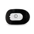 TELETIES Medium Flat Round Hair Clip Jet Black - New by This is Beauty US