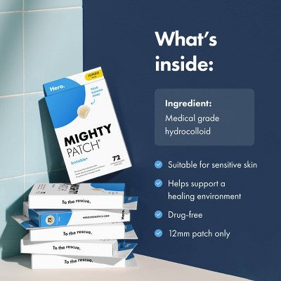 Hero Cosmetics Mighty Patch Invisible 72ct - Imperfect Box by This is Beauty US
