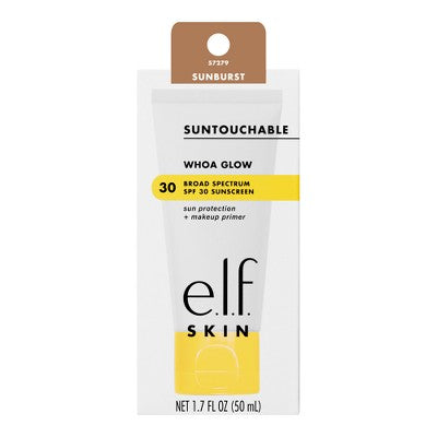 e.l.f. SKIN Suntouchable Whoa Glow Sunscreen &amp; Primer Sunburst SPF 30 1.69 fl oz - Imperfect Box by This is Beauty US