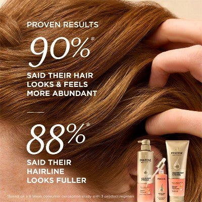Pantene Abundant &amp; Strong Treatment Serum 2 fl oz - Imperfect Box