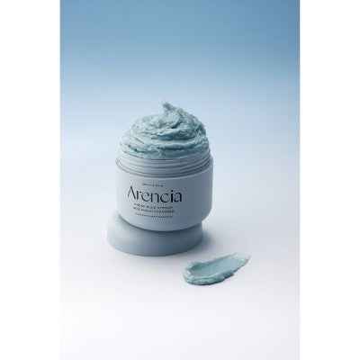 Arencia Rice Mochi Cleanser Fresh Blue Hyssop 4.23oz - New