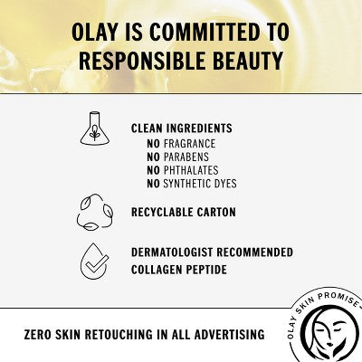 Olay Regenerist Collagen Peptide 24 Serum Fragrance-Free 1.3 fl oz - Imperfect Box  DestGlow