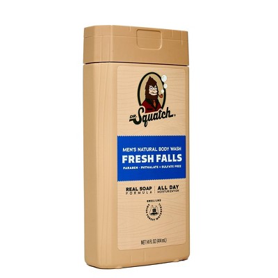 DR. SQUATCH Men Natural Non-Exfoliating Body Wash Fresh Falls 14 fl oz - New by This is Beauty US