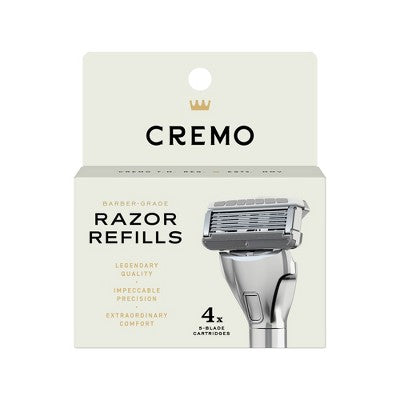 Cremo Barber Grade Razor Refills 4ct - Imperfect Box by This is Beauty US