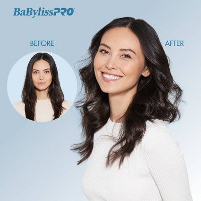 BaBylissPRO Nano Titanium Curling Wand Blue - Imperfect Box by This is Beauty US